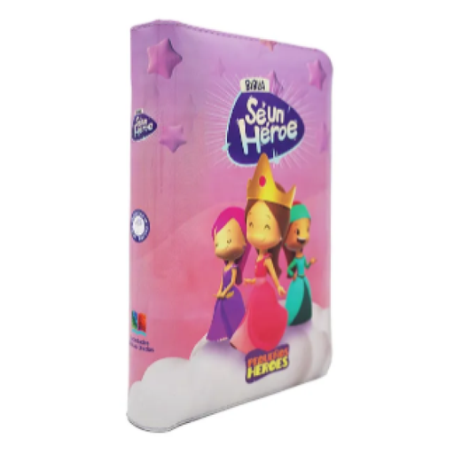 [9789587458992] Biblia Infantil Sé Un Héroe Traducción Lenguaje Actual Mediana Letra Grande Vinil Rosa [TLA062LGPZaPJR] 