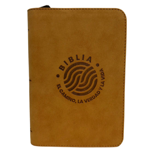 [9789587459531] Biblia El Camino La Verdad y La Vida Reina Valera 1960 Mediana Letra Grande Imitación Piel Café Código QR [RVR066LGZPJR] 