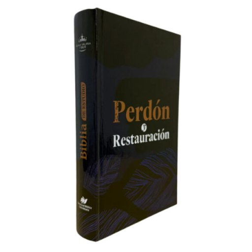 [9789587459494] Biblia de Estudio Perdón y Restauración Reina Valera 1960 Mediana Letra Mediana Tapa Dura Negro [RVR063EELGPJR] 