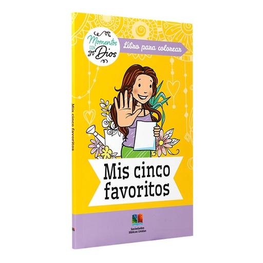 [9781598778397] Libro infantil para colorear Mis cinco favoritos  