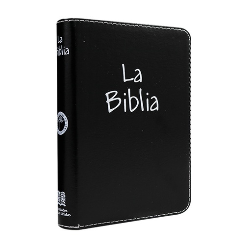 [9789587458626] Biblia Traducción Lenguaje Actual Chica Letra Mediana Imitación Piel Negra [TLA46LM] 