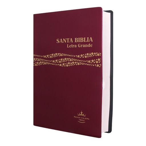 [9788941262480] Biblia Reina Valera 1960 Mediana Letra Grande Vinil Vino [RVR062CLG JB] 
