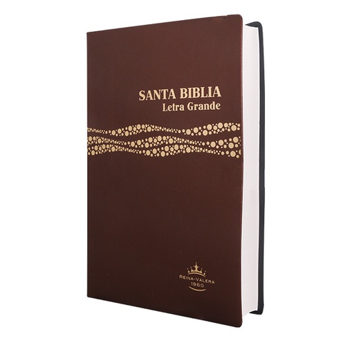 [9788941262497] Biblia Reina Valera 1960 Mediana Letra Grande Vinil Café [RVR062CLG JB] 