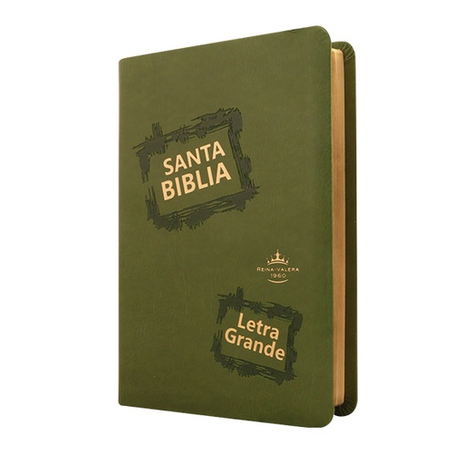 [9788941262398] Biblia Reina Valera 1960 Mediana Letra Grande Imitación Piel Verde Claro [RVR065CLG CL] 