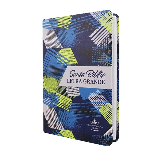 [9788941262558] Biblia Reina Valera 1960 Mediana Letra Grande Imitación Piel Colores [RVR065cLG PE BR] 