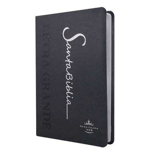 [9788941262527] Biblia Reina Valera 1960 Mediana Letra Grande Imitación Piel Gris [RVR065cLG PE SP] 