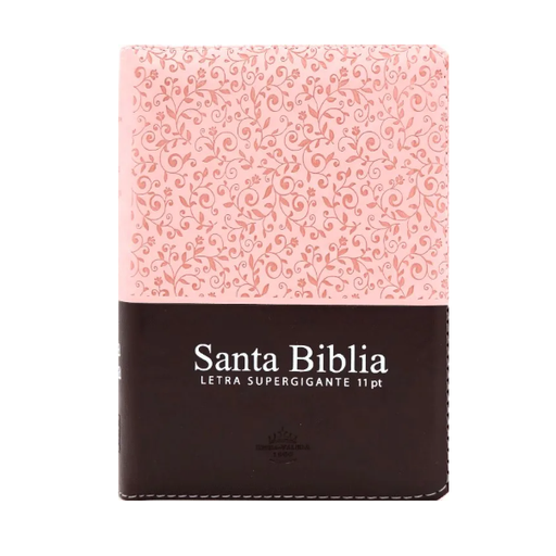 [7899938428061] Biblia Reina Valera 1960 Mediana Letra Super Gigante Imitación Piel Rosa/Marrón Quinceañera [RVR046cLGPJRZTI] 