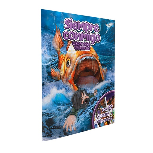 [9798886391299] Libro Infantil Siempre Conmigo Para Colorear [RVC490P] 