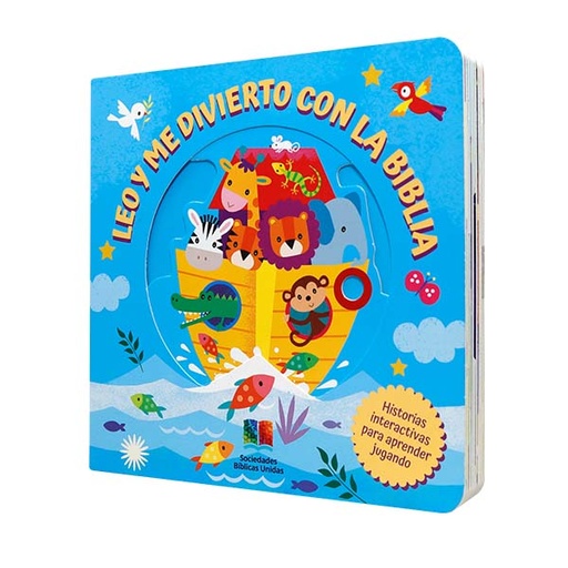[9798886390025] Libro Infantil Leo y Me Divierto Con La Biblia Edad 0 a 3 Tapa Dura [TLA453P] 