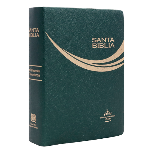 [9788941293026] Biblia Reina Valera 1960 Tamaño Bolsillo Letra Mediana Vinil Verde [RVR022c String] 