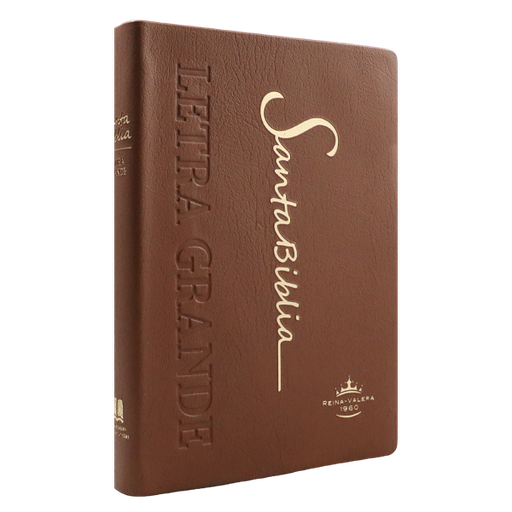 [9788941262626] Biblia Reina Valera 1960 Mediana Letra Grande Vinil Marrón [RVR062cLG PE] 