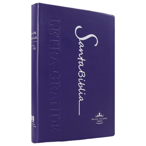 [9788941262633] Biblia Reina Valera 1960 Mediana Letra Grande Vinil Morado [RVR062cLG PE] 