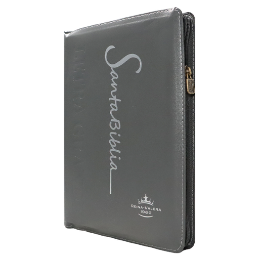 [9788941262701] Biblia Reina Valera 1960 Mediana Letra Grande Imitación Piel Gris [RVR065cZLG PE] 