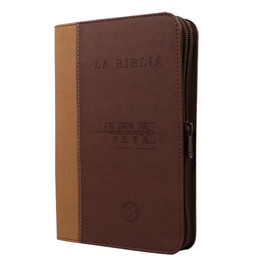 [9786287781085] Biblia Vive la Palabra Traducción Lenguaje Actual Mediana Letra Grande Imitación Piel Marrón/Café [TLA.66LGZT] 