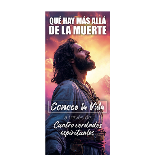 [7509687117310] Paquete de Folletos Qué Hay Más Allá de la Muerte / Dios habla Hoy DHH - Rostro al Cielo (100 Piezas) 