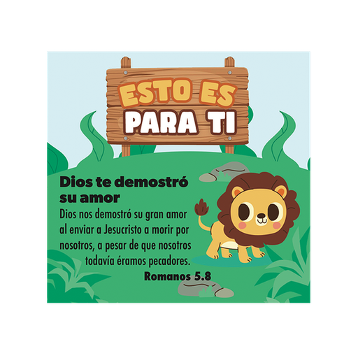 [7509687117313] Paquete de Folletos Esto es Para Ti Traducción Lenguaje Actual - Creación (100 Piezas) 