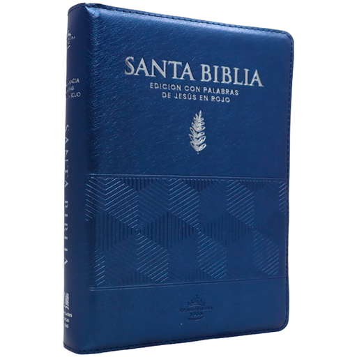 [7899938430064] Biblia Reina Valera 1960 Mediana Letra Gigante Imitación Piel Azul RVR062cLGiPJRZTI 