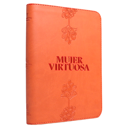 [9789587459920] Biblia Mujer Virtuosa Reina Valera 1960 Mediana Letra Grande Imitación Piel Terracota Cierre PJR [RVR066ZLGPJR] 