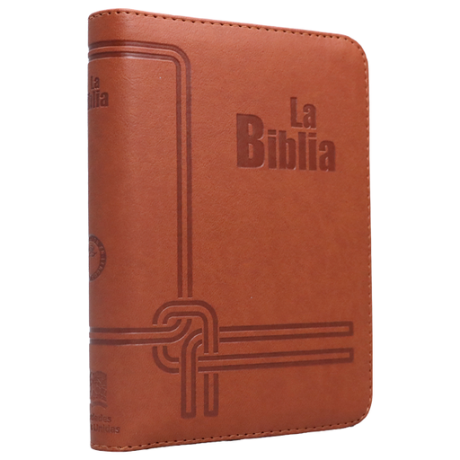 [9781598773637] Biblia Traducción Lenguaje Actual Chica Letra Chica Imitación Piel Café Cierre [TLA.46ZLM] 