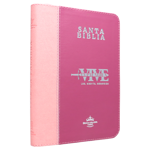 [9786287781061] Biblia Vive la Palabra Reina Valera 1960 Mediana Letra Grande Imitación Piel Fucsia Cierre PJR [RVR066LGZTPJR] 