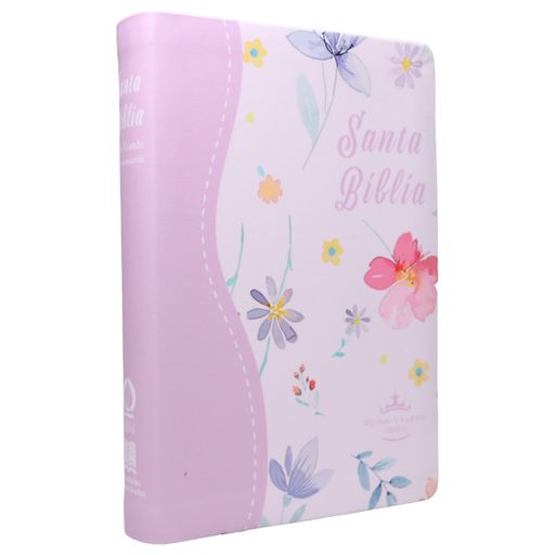 [9788941264750] Biblia Reina Valera 1960 Mediana Letra Gigante 14 pts Imitación Piel PU RVR065cLGiPJR Flourish 