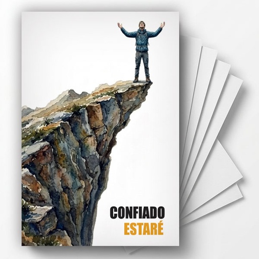 [10-952] Biblia Misionera RVR060 Mediana Letra Mediana Confiado Estaré Tapa Rústica Nuevos Diseños